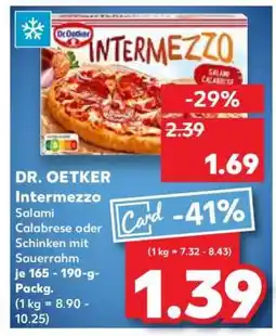 Kaufland Dr. Oetker Intermezzo Angebot