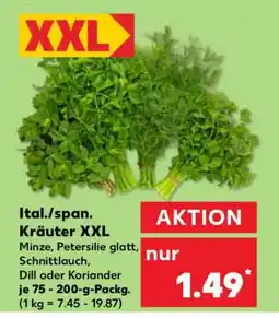 Kaufland Ital./span. Kräuter XXL Angebot