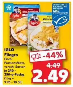 Kaufland IGLO Filegro Angebot