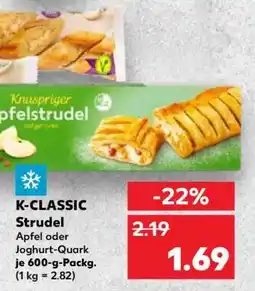 Kaufland K-CLASSIC Strudel Angebot