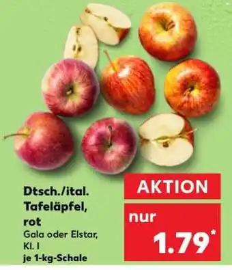 Kaufland Dtsch./ital. Tafeläpfel, rot Angebot