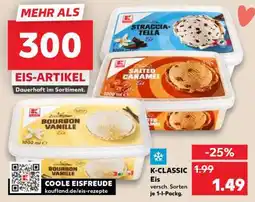 Kaufland K-CLASSIC Eis Angebot