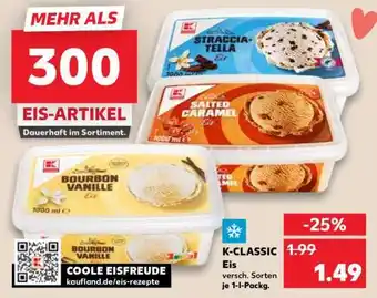 Kaufland K-CLASSIC Eis Angebot