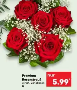Kaufland Premium- Rosenstrauß Angebot