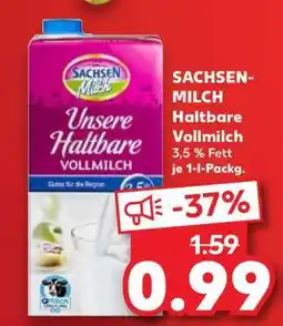 Kaufland SACHSEN-MILCH Haltbare Vollmilch Angebot