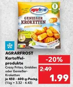 Kaufland AGRARFROST Kartoffelprodukte Angebot