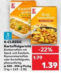 Kaufland K-CLASSIC Kartoffelgericht Angebot
