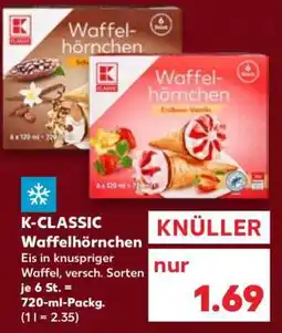 Kaufland K-CLASSIC Waffelhörnchen Angebot