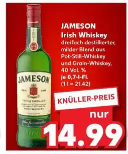 Kaufland Jameson Irish Whiskey Angebot