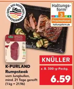 Kaufland K-PURLAND Rumpsteak Angebot