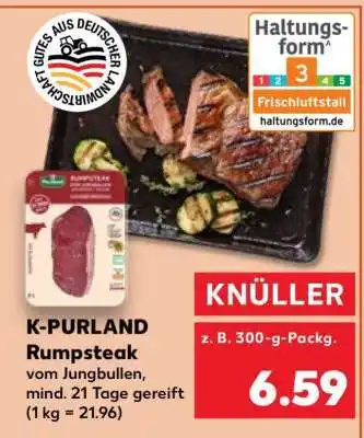 Kaufland K-PURLAND Rumpsteak Angebot