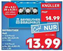 Kaufland Bayreuther Hell Angebot