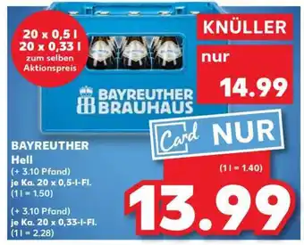 Kaufland Bayreuther Hell Angebot
