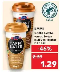 Kaufland Emmi Caffè Latte Angebot