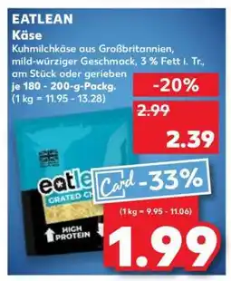 Kaufland EATLEAN Käse Angebot