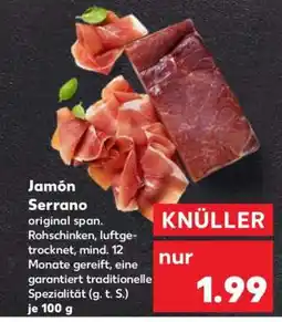 Kaufland Jamón Serrano Angebot