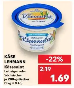 Kaufland Käse Lehmann Käsesalat Angebot