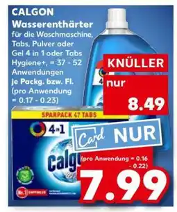 Kaufland Calgon Wasserenthärter Angebot