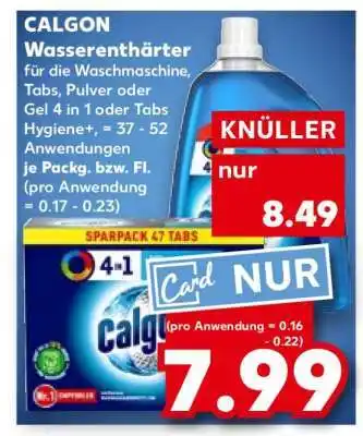 Kaufland Calgon Wasserenthärter Angebot