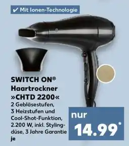 Kaufland SWITCH ON Haartrockner CHTD 2200 Angebot