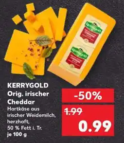 Kaufland KERRYGOLD Orig. irischer Cheddar Angebot