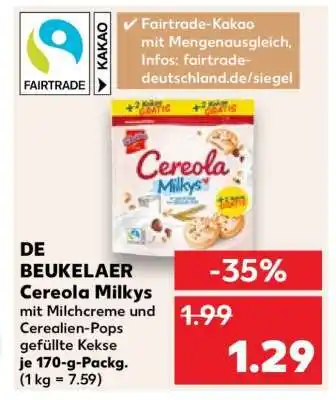 Kaufland DE BEUKELAER Cereola Milkys Angebot