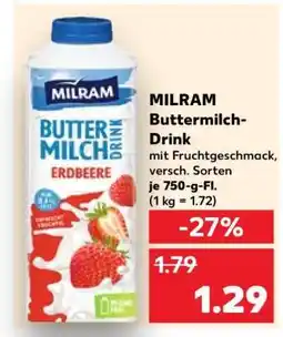 Kaufland Milram Buttermilch Drink Angebot