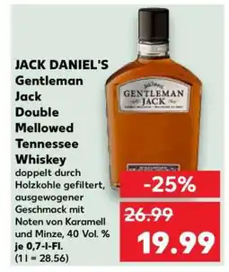 Kaufland JACK DANIEL'S Gentleman Jack Double Mellowed Tennessee Whiskey Angebot