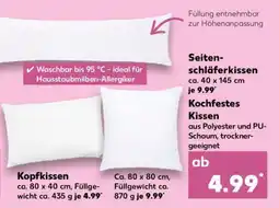 Kaufland Kopfkissen Angebot