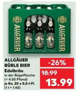 Kaufland Allgäuer Büble Bier Angebot