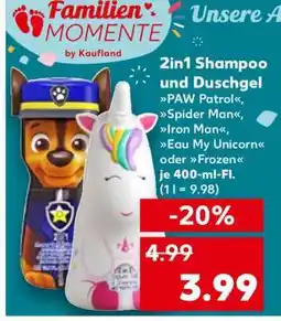 Kaufland 2in1 Shampoo und Duschgel Angebot