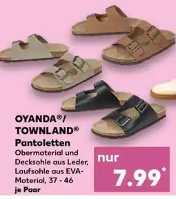 Kaufland OYANDA / TOWNLAND Angebot