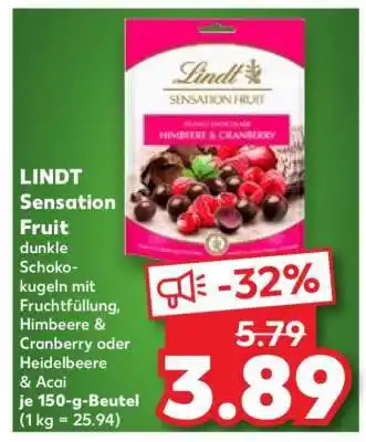 Kaufland LINDT Sensation Fruit Angebot