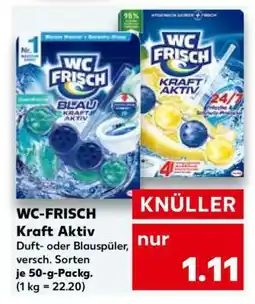 Kaufland WC FRISCH Kraft aktiv Angebot