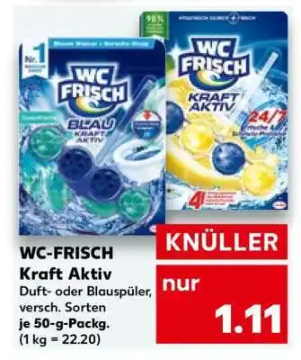 Kaufland WC FRISCH Kraft aktiv Angebot