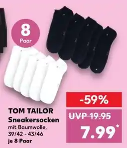 Kaufland TOM TAILOR Sneakersocken Angebot