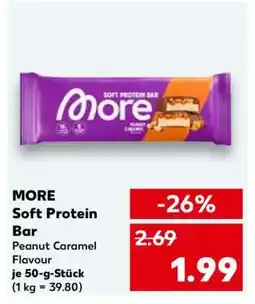 Kaufland MORE Soft Protein Bar Angebot