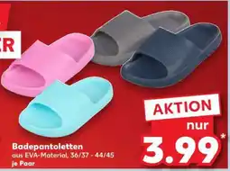 Kaufland Badepantoletten Angebot
