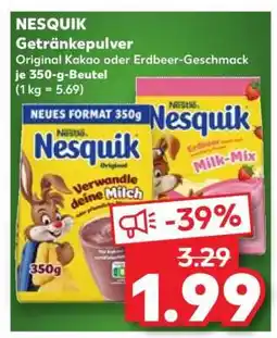 Kaufland NESQUIK Getränkepulver Angebot