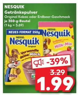 Kaufland NESQUIK Getränkepulver Angebot