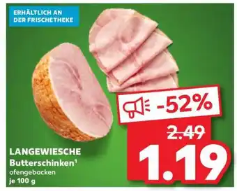 Kaufland LANGEWIESCHE Butterschinken Angebot