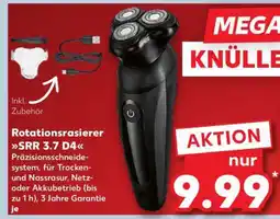 Kaufland Rotationsrasierer SRR 3.7 D4 Angebot