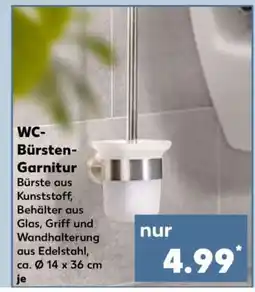 Kaufland WC-Bürsten- Garnitur Angebot
