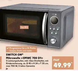 Kaufland SWITCH ON Mikrowelle SMWC 700 D1 Angebot