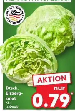 Kaufland Dtsch. Eisbergsalat Angebot