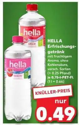 Kaufland HELLA Erfrischungsgetränk Angebot
