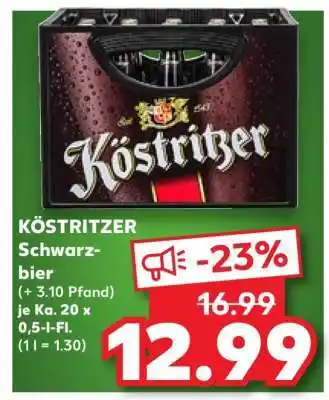 Kaufland KÖSTRITZER Schwarzbier° Angebot