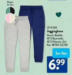 Aldi Süd LILY & DAN Jogginghose Angebot