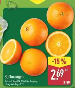 Aldi Nord Saftorangen Angebot