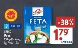 Aldi Süd GRECO Feta Angebot